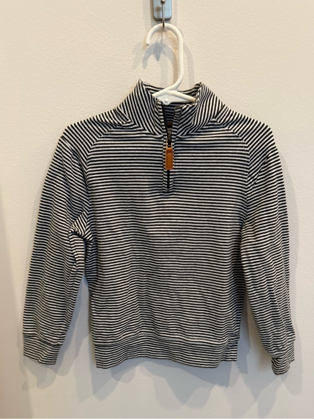 Saltwater Boys Company Striped Quarter Zip Pullover Boys 2T